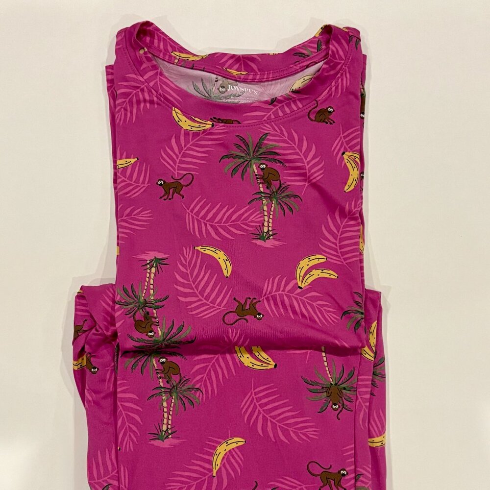 Women's Walmart Joyspun Monkey Pajama Set